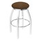 Holland Bar Stool Co 36" Swivel X-Tall Bar Stool, Chrome Finish, Rein Thatch Seat 80236CH026 - alternate 1